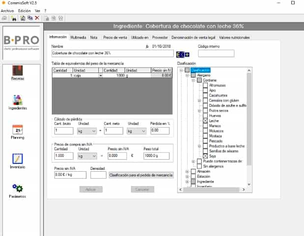 bpro_software_ingredientes