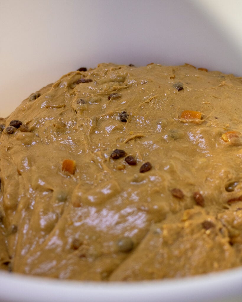Panettone - masa frutas