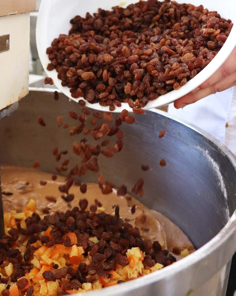 Panettone - pasas sultanas